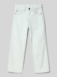 Straight Fit Jeans mit Logo-Patch Modell 'Ilyano' von Garcia - 43
