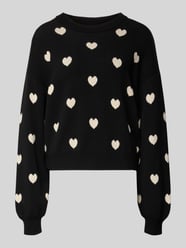 Strickpullover mit Puffärmeln Modell 'CHARLOTT' von Noisy May - 12