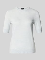 Shaped Fit Strickpullover aus reiner Schurwolle Modell 'Farbella' von BOSS - 19