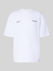 Oversized T-Shirt mit Label-Detail Modell 'Rochefort' von PEGADOR - 11