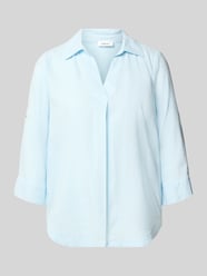 Bluzka koszulowa o kroju relaxed fit z mieszanki lnu i wiskozy od s.Oliver RED LABEL - 7