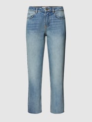 Jeansy z wyhaftowanym logo model ‘EVAN’ od Bash Niebieski - 46