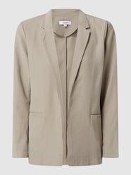 Blazer met opengewerkte voorkant, model 'Delian' van mbyM Grijs / zwart - 45