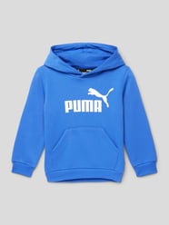 Hoodie mit Label-Detail von Puma Blau - 48