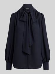 Regular fit blouse met lange mouwen van chiffon model 'KLARYCE' van Lauren Ralph Lauren - 8