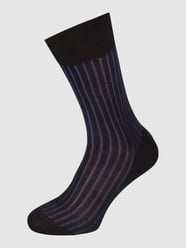 Socken aus reiner Baumwolle Modell 'Shadow' von Falke Schwarz - 32