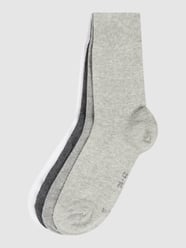 Socken mit elastischem Rippenbündchen im 6er-Pack von s.Oliver RED LABEL Grau - 42