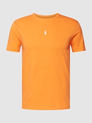 T-Shirt mit Label-Stitching von Polo Ralph Lauren Orange - 39