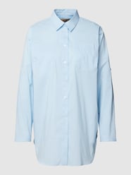 Overhemdblouse met streepmotief, model 'Arleth' van MOS MOSH Blauw - 25