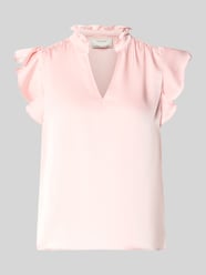 Blusentop aus Satin Modell 'Stella' von Neo Noir - 12