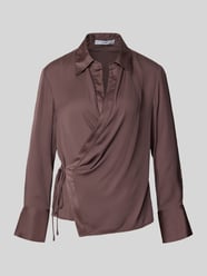 Hemdbluse mit Schnürverschluss von Mango - 35