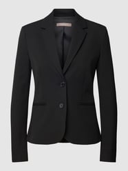 Blazer mit Paspeltaschen von Christian Berg Woman Selection Grau / Schwarz - 33