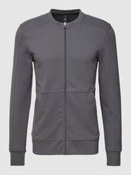 Bluza rozpinana z detalem z logo od AlphaTauri Szary - 33