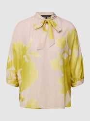 Blusenshirt mit Allover-Muster von Luisa Cerano Rosa - 44