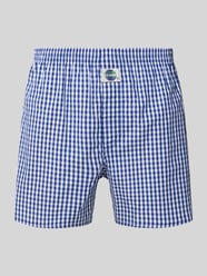 Regular Fit Boxershorts mit Logo-Patch Modell 'Check' von Deal - 29
