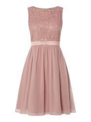 Cocktailkleid aus Spitze und Chiffon  von Jake*s Cocktail Rosa - 21