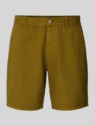 Regular Fit Shorts mit elastischem Bund Modell 'CLAY' von Forét - 13