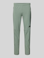 Slim Fit Trainingshose mit Logo-Print von Adidas Training - 11