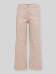 Slim Fit Culotte aus Baumwoll-Mix Modell 'PEGGY CULOTTE' von Raphaela By Brax Pink - 42