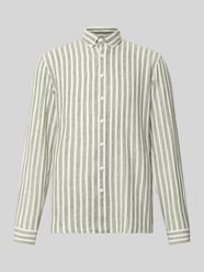 Koszula casualowa o kroju relaxed fit z kołnierzykiem typu button down od Lindbergh - 22