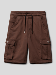 Shorts mit Cargotaschen von Blue Effect Braun - 2