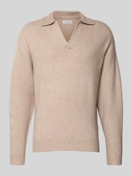 Loose fit gebreide pullover met wol model 'SOHO' van JACK & JONES - 9