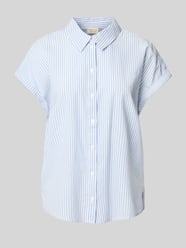 Bluzka o luźnym kroju ze wzorem w paski od Tom Tailor Denim - 2