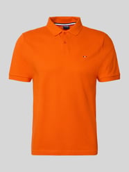 Regular Fit Poloshirt mit Logo-Stitching von HECHTER PARIS Orange - 4