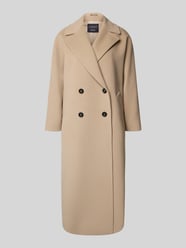 Wollen jas met kasjmier van ICONS Cinzia Rocca Beige - 40