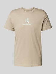 T-shirt z nadrukiem z logo od Calvin Klein Jeans - 38