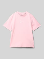 T-Shirt mit Logo-Stitching von KARL KANI Pink - 4