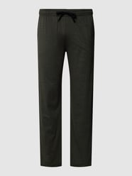 PLUS SIZE Pyjama-Hose im kleingemusterten Design von Ceceba Plus Grau - 13