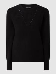 Pullover mit Kaschmir-Anteil  von Repeat Schwarz - 15