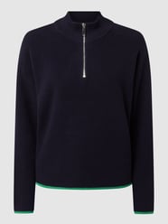 Schipperstrui met wol  van s.Oliver RED LABEL Blauw - 16