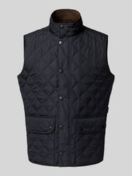 Regular fit bodywarmer met drukknopen, model 'LOWERDALE GILET' van Barbour - 18