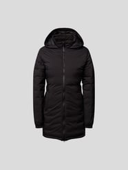 Daunenjacke mit Kapuze von Canada Goose Grau / Schwarz - 31