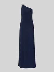 Abendkleid mit seitlicher Raffung Modell 'BELINA' von Lauren Ralph Lauren Blau - 41