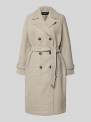 Regular Fit Trenchcoat mit Reverskragen Modell 'FORTUNEVEGA' von Vero Moda Beige - 22