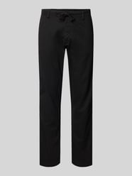 Spodnie o kroju relaxed fit z mieszanki bawełny i lnu model 'KANE' od JACK & JONES - 9