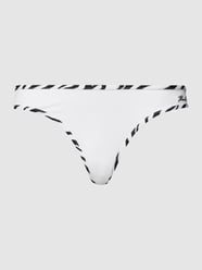 Figi bikini z aplikacją z logo od Karl Lagerfeld Beachwear Biały - 24