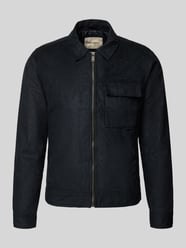 Jack in leerlook met borstzak, model 'HELGER' van Blend - 48