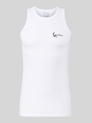 slim fit top met gestikt logo van Karl Kani - 2