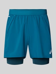 Regular fit short met geïntegreerde tights model 'Road' van ASICS TIGER - 18