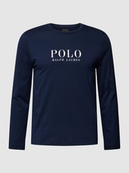 Longsleeve mit Label-Print von Polo Ralph Lauren Underwear Blau - 19