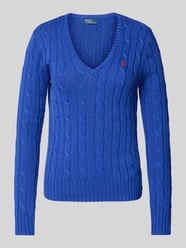 Strickpullover mit Logo-Stitching Modell 'KIMBERLY' von Polo Ralph Lauren - 42