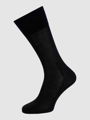 Business-Socken mit Splitting-Sohle Modell Tiago von Falke Blau - 2