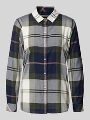 Bluzka koszulowa o kroju relaxed fit z czystej bawełny model ‘MOORLAND’ od Barbour - 39