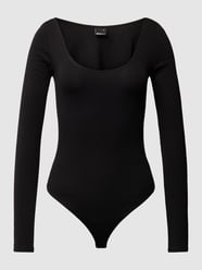 Body mit U-Ausschnitt von Gina Tricot Schwarz - 20