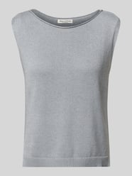 Regular Fit Strickpullunder aus Baumwoll-Leinen-Mix von Marc O'Polo - 4