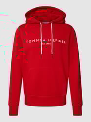 Hoodie mit Label-Stitching Modell 'TOMMY LOGO HOODIE' von Tommy Hilfiger Orange - 5
